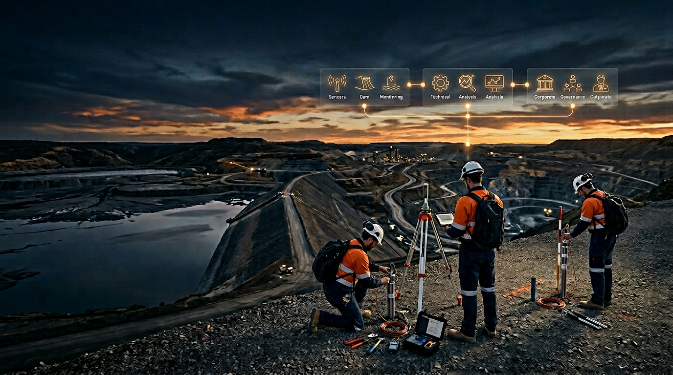Corporate geotechnical governance redesign